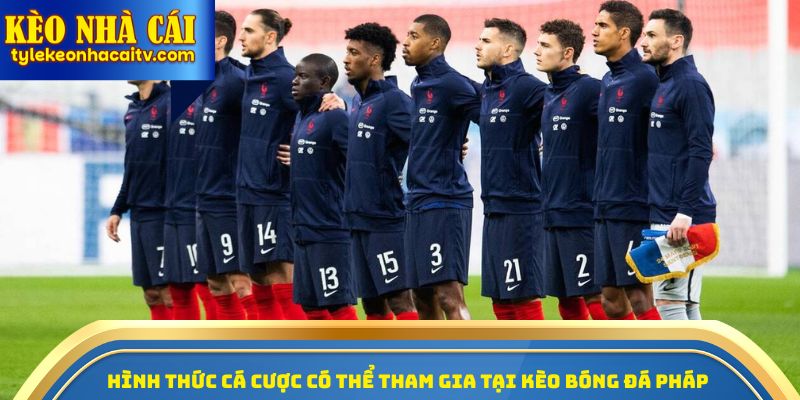 Hình thức cá cược có thể tham gia tại kèo bóng đá Pháp