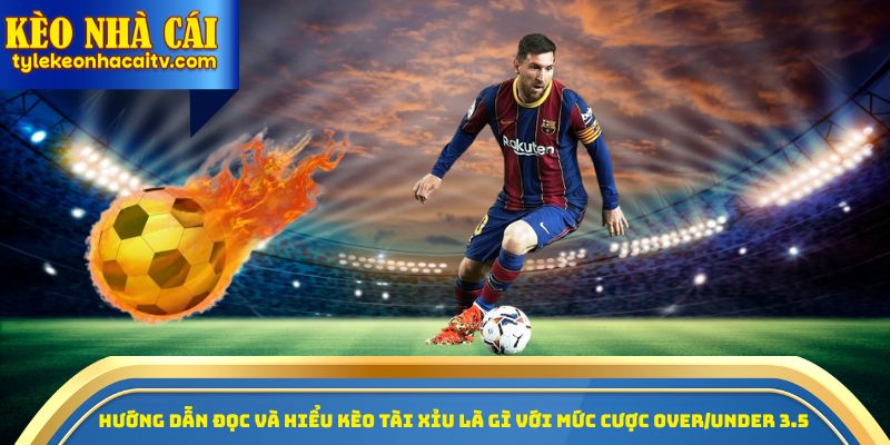 Hướng dẫn đọc và hiểu kèo tài xỉu là gì với mức cược Over/Under 3.5