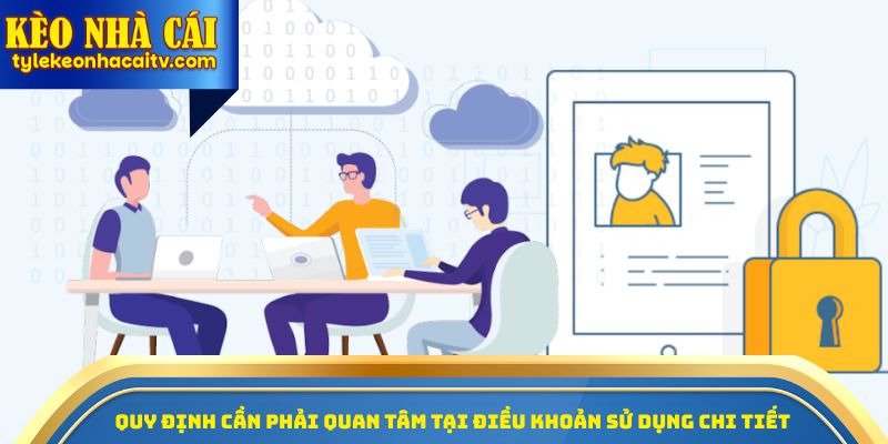 Quy định cần phải quan tâm tại điều khoản sử dụng chi tiết