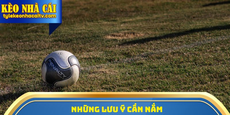 Những lưu ý cần nắm
