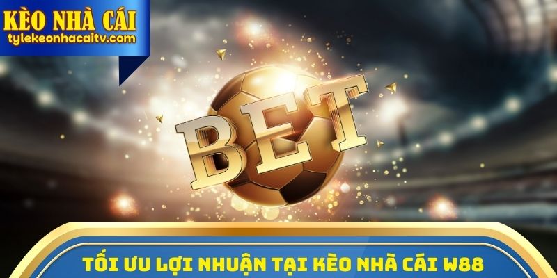 Tối ưu lợi nhuận tại Kèo nhà cái W88