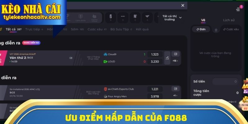 Ưu điểm hấp dẫn của F088